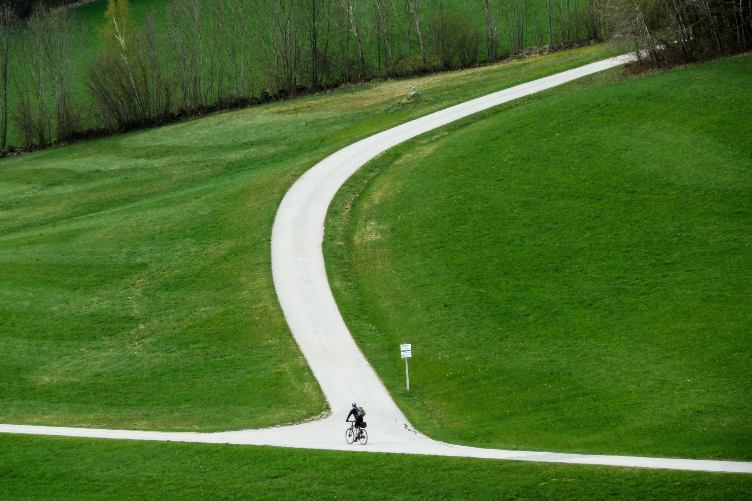 Feldweg durch das Mühlviertel